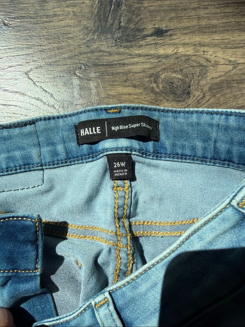True religion High Rise Super Skinny Jeans - Light Blue